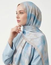 gökyüzü pamuk şal 