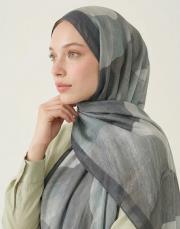 sevgi pamuk şal yeşil 2
