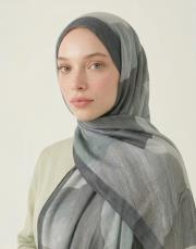 sevgi pamuk şal yeşil 3