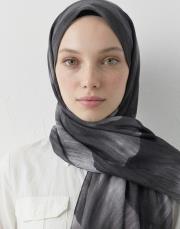 sevgi pamuk şal siyah  3