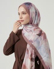 sulu boya pamuk şal  2