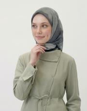 sevgi twill eşarp yeşil 2