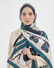 cool belt twill şal yeşil 2