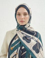 cool belt twill şal yeşil 3