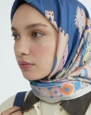 melody twill eşarp pudra 2