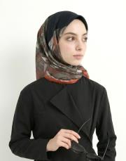 melody twill eşarp kahve 3