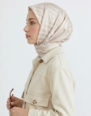 elite twill eşarp krem 3