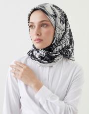 noira twill eşarp siyah 2