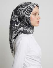 noira twill eşarp siyah 3