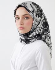 noira twill eşarp siyah 4