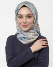 gökyüzü twill eşarp  3