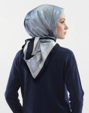 tuval twill eşarp mavi 4