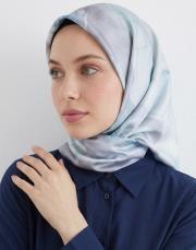nazenin twill eşarp gri 2