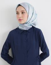 nazenin twill eşarp gri 4