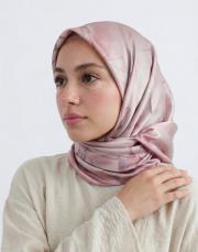 nazenin twill eşarp pembe