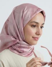 nazenin twill eşarp pembe 2