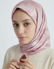 nazenin twill eşarp pembe 4