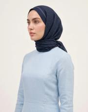 mini mono floş  şal lacivert 3