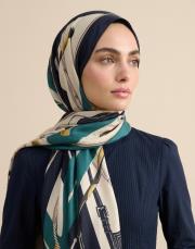 cool belt floş  şal petrol mavisi 4