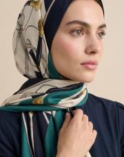 cool belt floş  şal petrol mavisi 6