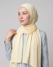 dubai krep şal butter yellow 