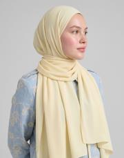 dubai krep şal butter yellow  2