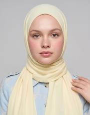 dubai krep şal butter yellow  4