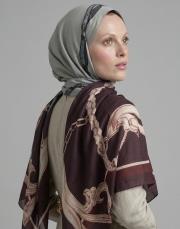 metalıq omuz şalı bordo