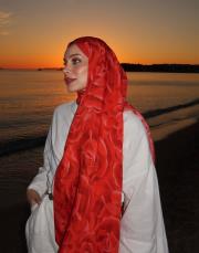 sümeyye tural’ın tercihi amour floş şal  3