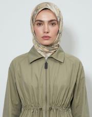 nida twill eşarp butter yellow  3