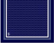 karo monogram twill şal lacivert 5